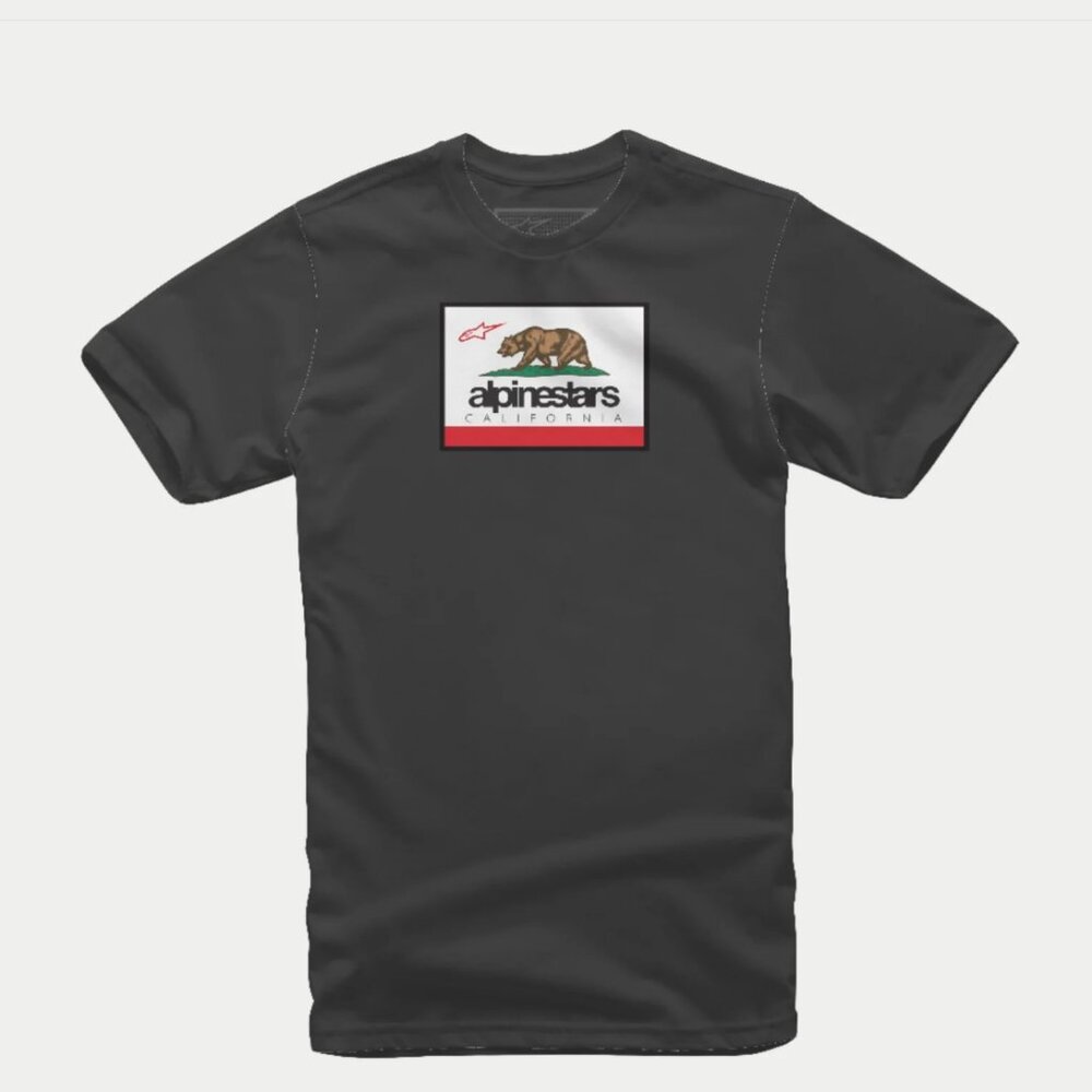 New In packaging Alpinestars Cali 2.0 Black Tee - Large